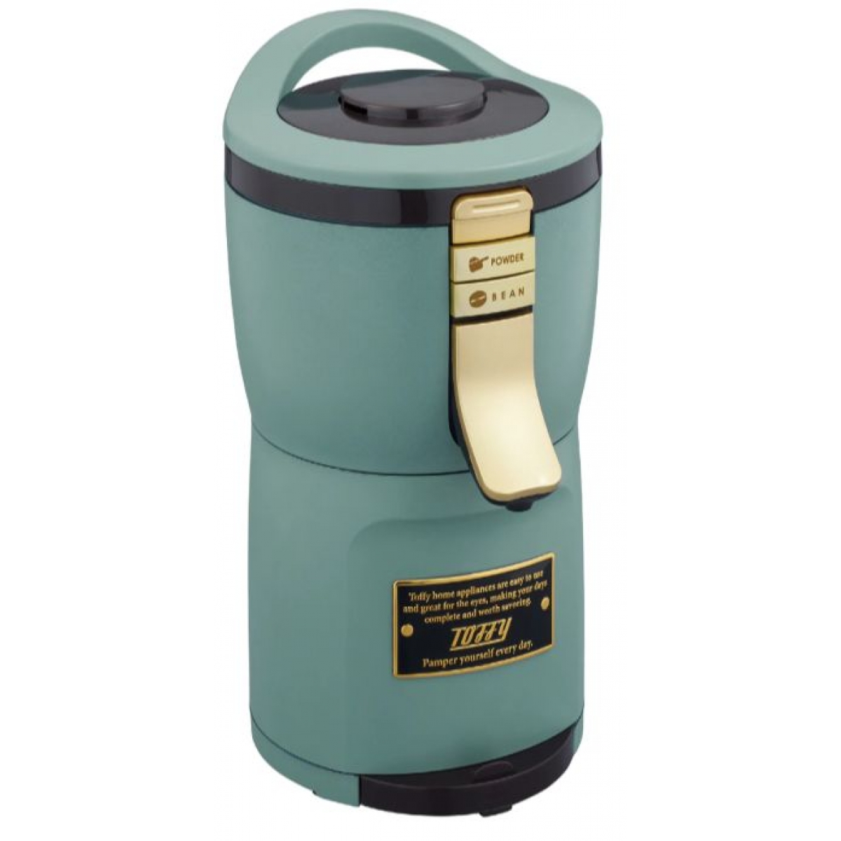 Toffy K-CM7 全自動研磨芳香咖啡機 (綠色)